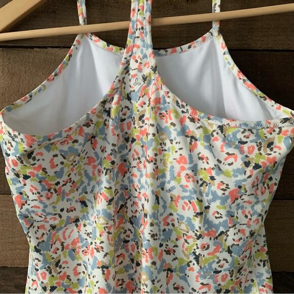 Prana Women's Small Miracle Cami Tank Top in Multi Petal - Picture 6 of 8